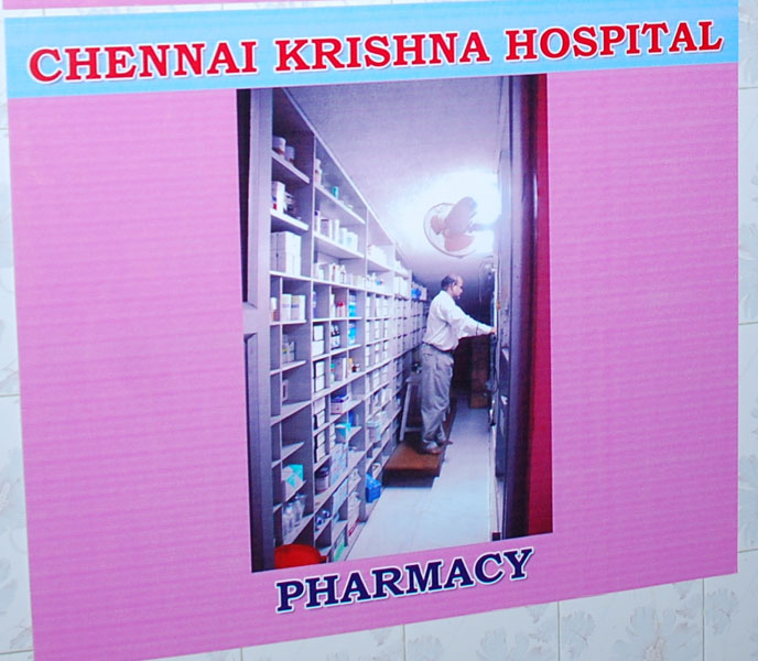 Pharmacy, Chennai Krishna Hospital